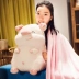 Gối chăn đôi sử dụng ấm hơn gối chèn tay sang trọng nap chăn dễ thương đệm văn phòng thắt lưng hỗ trợ nam nữ Chăn gối văn phòng 2 trong 1 Trở lại đệm / Bolsters