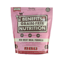 Double Neffie cat food Inner Fife Red Meat No Valley Freeze-dried Cat Grain Pet Freeze-dried Raw Meat Grain 4 Pounds Into Cat And Cat Food