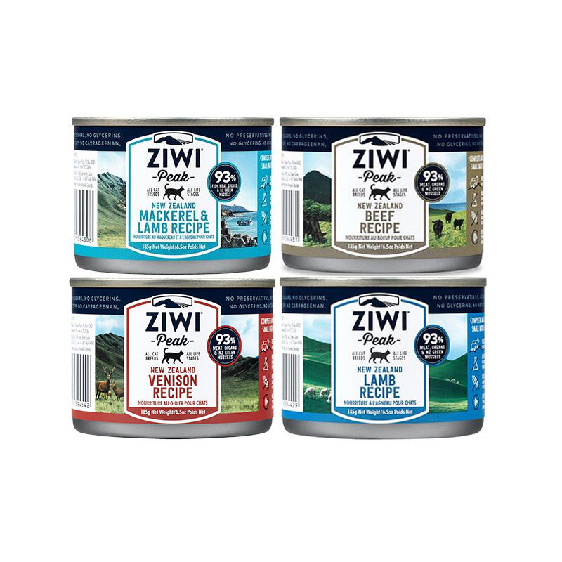 New Zealand ziwipeak Ziyi peak cat canned chicken venison mackerel mutton beef multi-flavor 185g