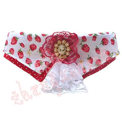 Pompom studio tay làm quần áo thú cưng quần áo 貂 thỏ chinchillas cổ chó hoa cổ điển - Quần áo & phụ kiện thú cưng áo chó