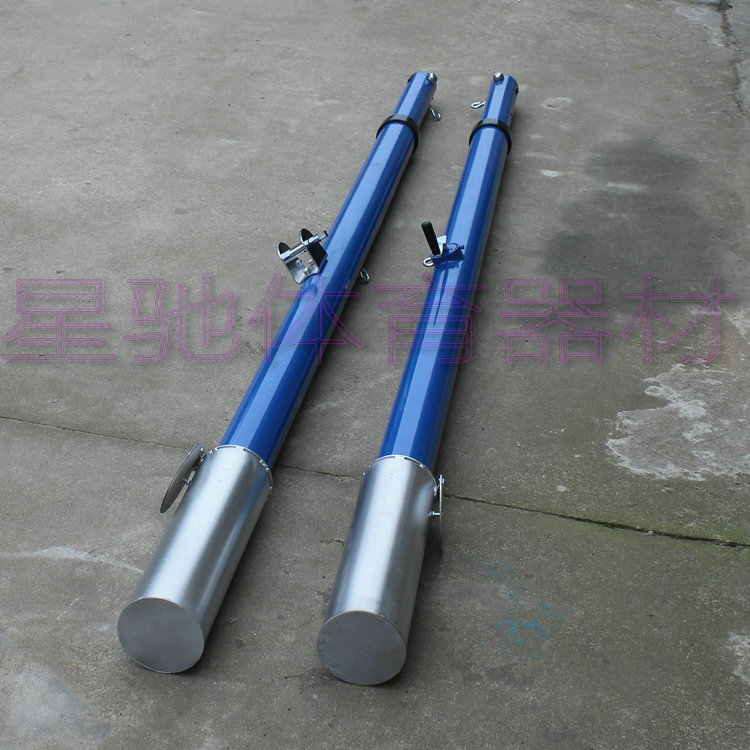 Chôn bóng chuyền cột bóng chuyền lưới chèn mặt đất khí cầu cột bóng chuyền di động 	giá lưới bóng chuyền nam	
