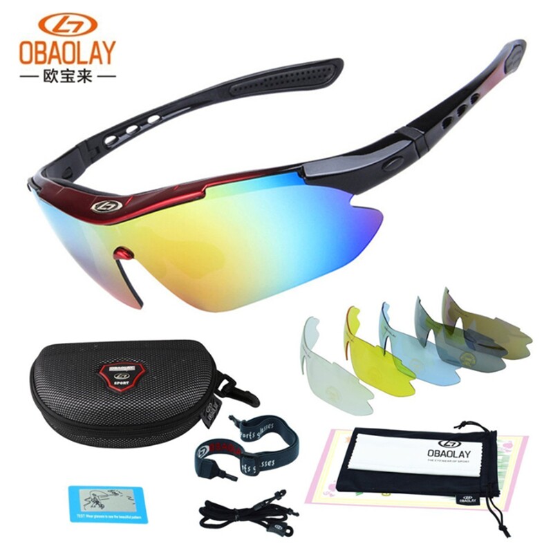 Oppel OBAOLAY outdoor glasses sunglasses riding glasses windproof goggles 5 Pay lenses