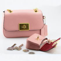 2020 slave pure new cowhide ladies chain bag leather messenger bag shoulder bag flip bag