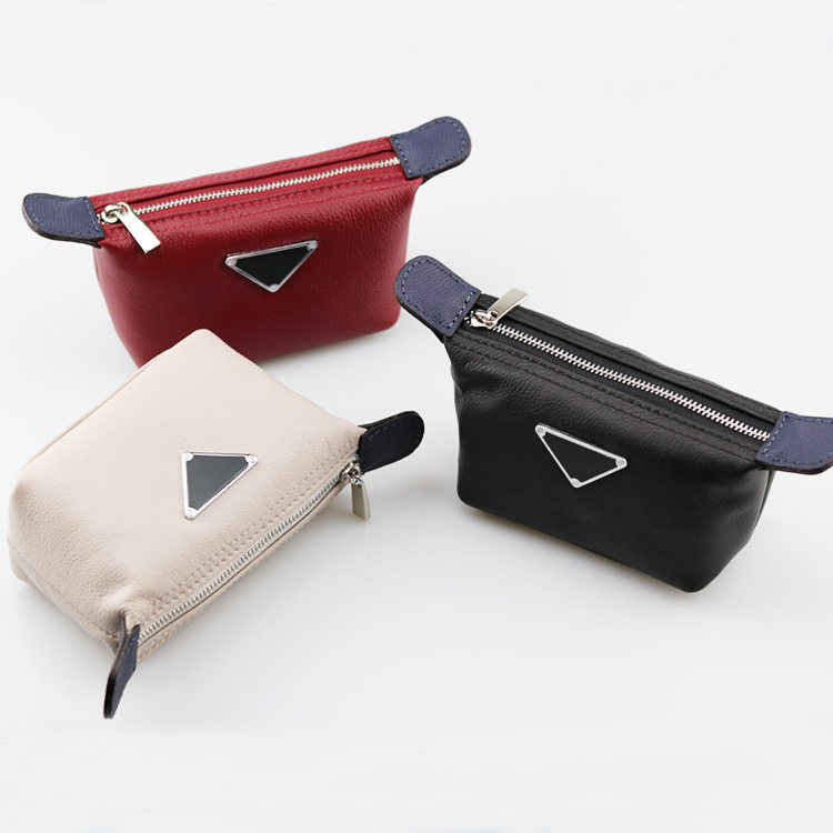 2020 slave pure women's leather coin purse coin bag key bag small wallet multi-function storage bag lipstick bag