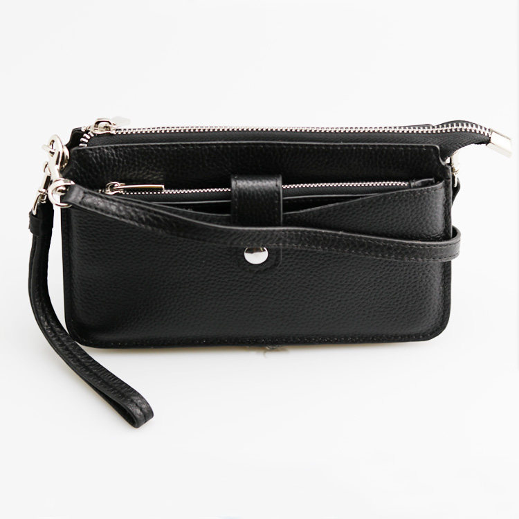 2020 slave pure female cowhide one-shoulder messenger bag envelope bag leather mobile phone bag clutch bag storage bag