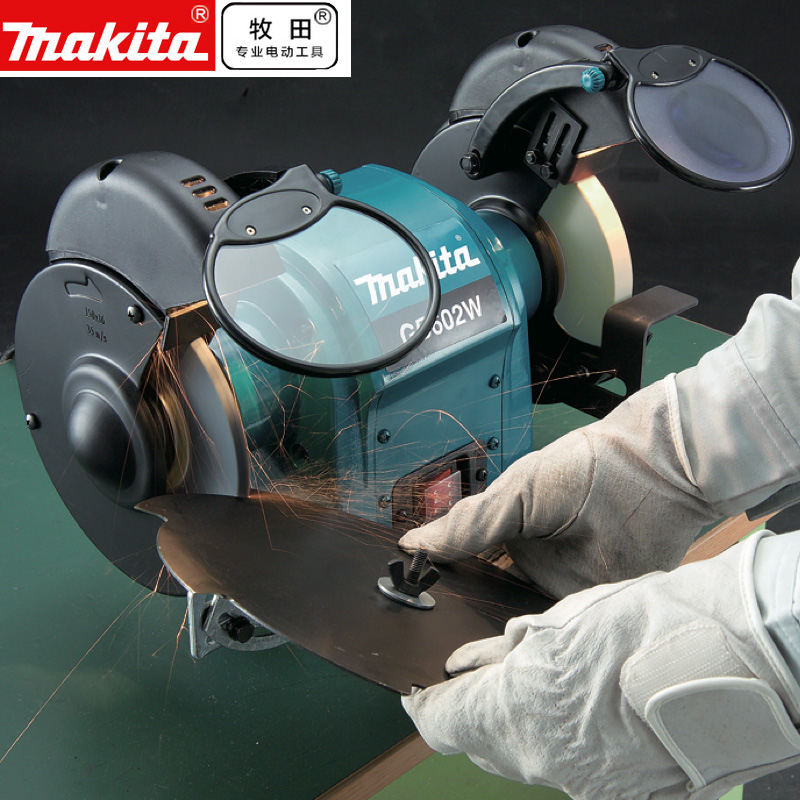 Makita 8 Inch Bench Grinder Gb801 Metal Sharpening Machine Planer