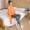 Quần legging mùa thu nữ mặc cotton cao eo Hàn chân hoang dã mùa đông dày phần chín quần rộng size đen