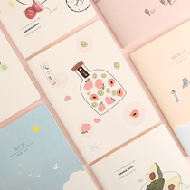 16K car line Ben student notebook stationery Benson B5 Large soft face Transcript thickened notepad minimalist