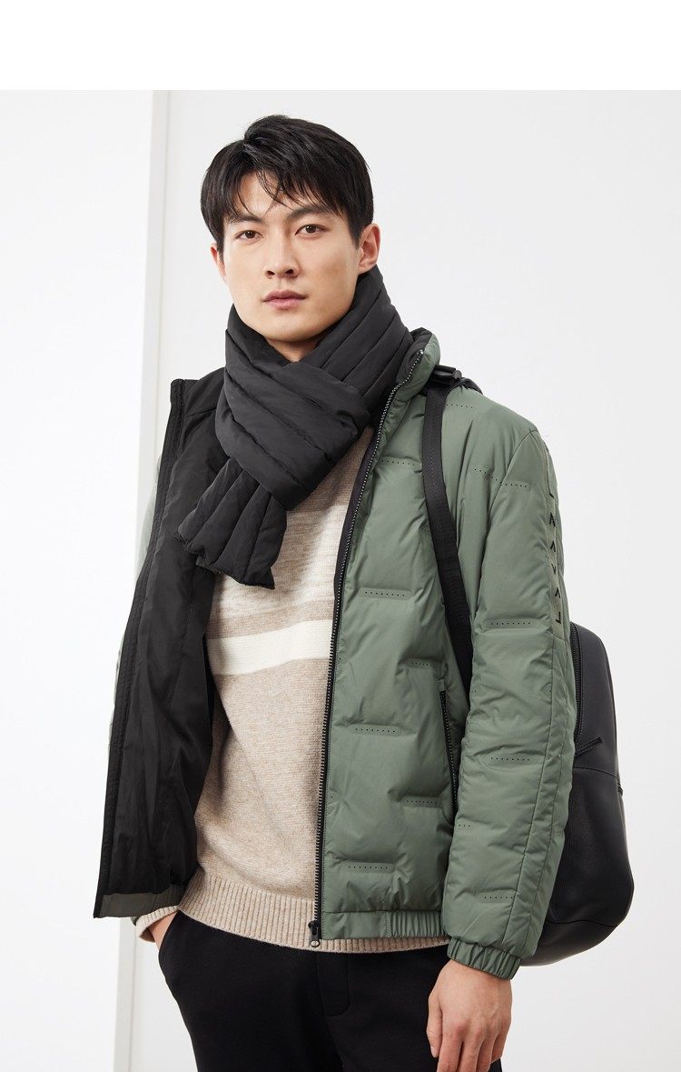 HLA 海澜之家 90%鹅绒 男式立领净色羽绒服 天猫优惠券折后￥229包邮（￥498-269）多款可选