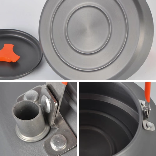 Дорожный заварочный чайник, портативный кофейник, чай для рыбалки