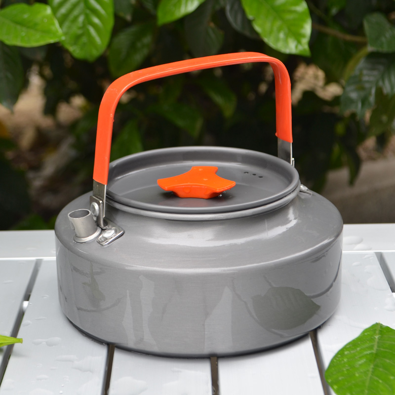 Outdoor Teapot Kettle 1 5L Liter Portable Coffee pot Kettle Camping Self-driving fishing Boiled tea Tea Kettle