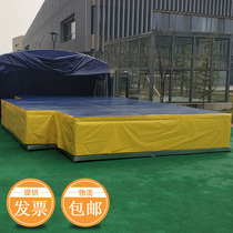 Standard back jump high jump mat 4m6m competition-specific training equipment school 3m5m convex high jump landing pad