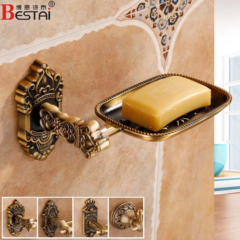 Antique soap case toilet SHELF O-STYLE BATHROOM RESTROOM DRAIN WATER ADHESIVE SOAP RACK FREE FROM PUNCH-TAOBAO