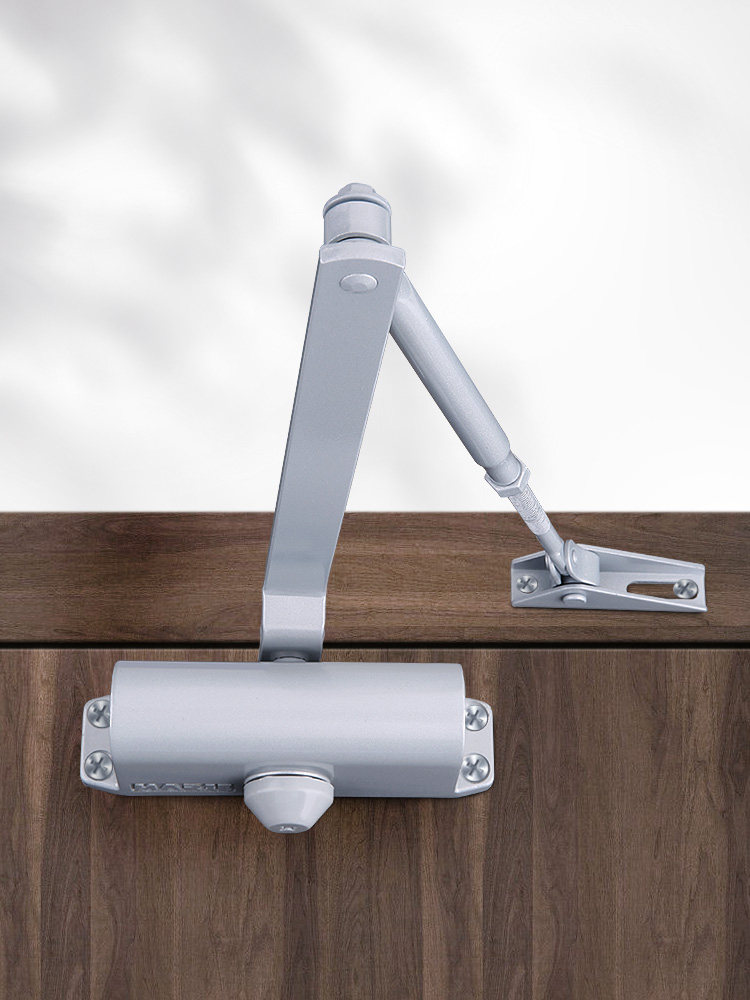 Door Closer Hydraulic Buffer Automatic Door Closing Device for Home and Outdoor Doors, Fire Door Damper Spring