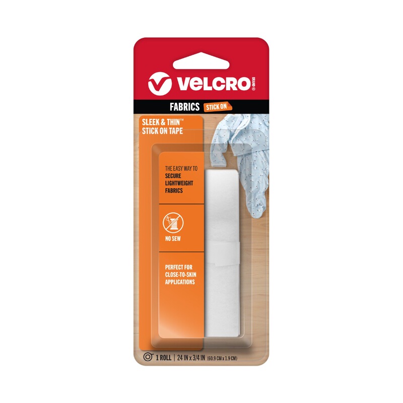 Velcro Brand (Ultra-Thin) Fabric Special Adhesive Velcro Cotton Denim Canvas Fabric Sewing-Free