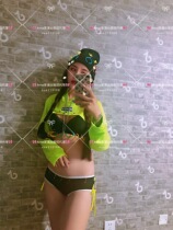 Nightclub sexy bikini party interactive tour gogo lead dance costume can be customized logo