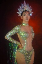 Bar party mermaid singer DJ lead dance gogo dance team show costumes non-refundable