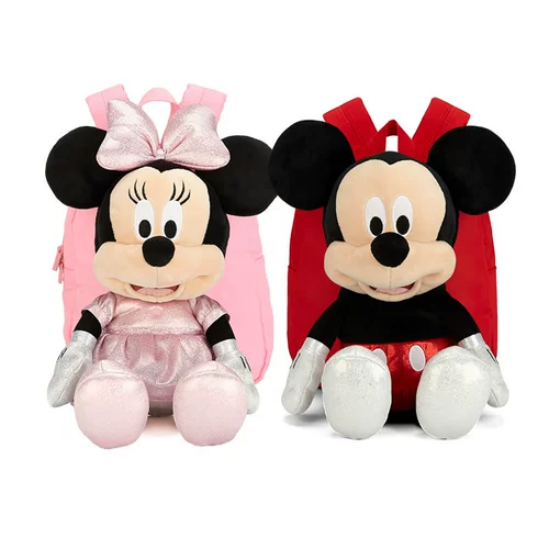 Disney/迪士尼 Детский милый школьный рюкзак для младенца, анти-потеряшка