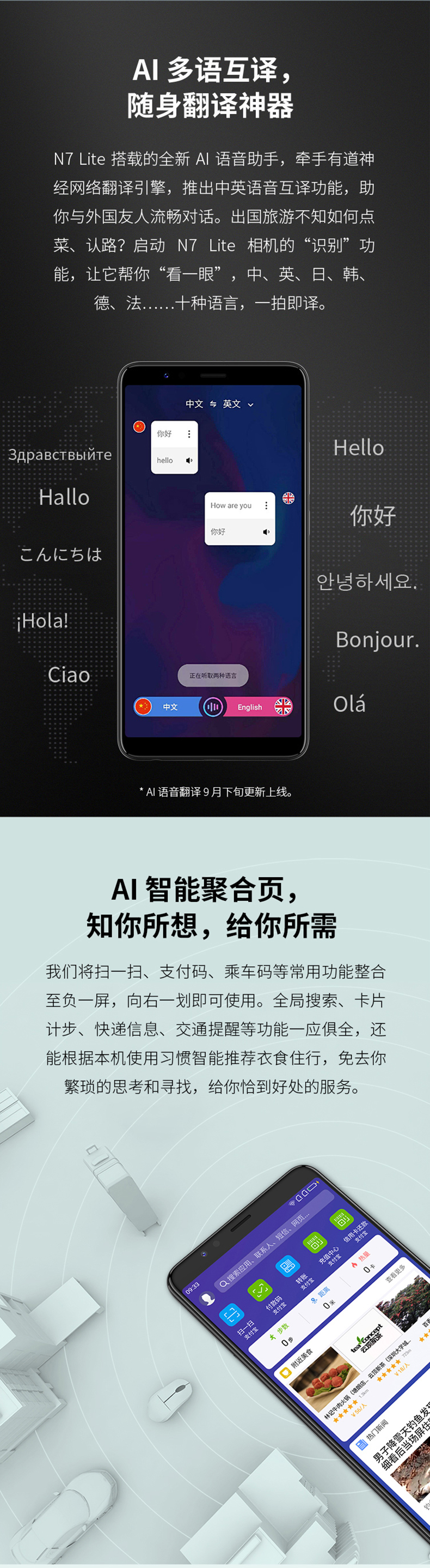 trang web chính thức xác thực 360 N7Lite toàn bộ mạng 4G toàn màn hình 5,99 inch nhận giải trí AI điện thoại thông minh trò chơi - Điện thoại di động giá đt samsung