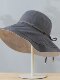 Fisherman hat women's early spring and summer double-sided sun protection hat with sun protection and UV protection large brim face-covering four-season sun hat