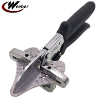Japan Weber imported 45-degree angle scissors trunking multifunctional right-angle scissors edge sealing strips scissors