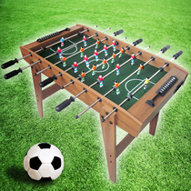 8-bar wooden table football machine parent-child game machine boy indoor fitness sports toy desktop football machine