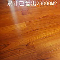 Authentic Wild Myanmar Teak Wood Log Pure Solid Wood Flooring Can Geothermal Warm Lock Home Manufacturer Custom Grey