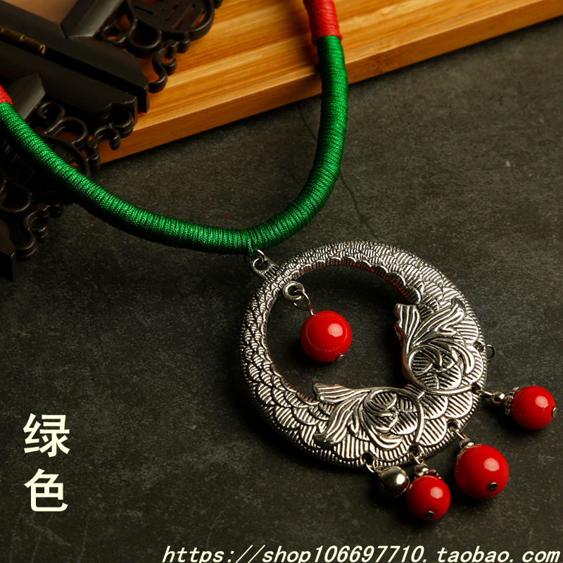 Batch Publishing Art Necklace Famous family Wind Raqqa Line necklace Necklace Necklace Famous family Wind sweater Necklace Fame family ornaments 100 hitch