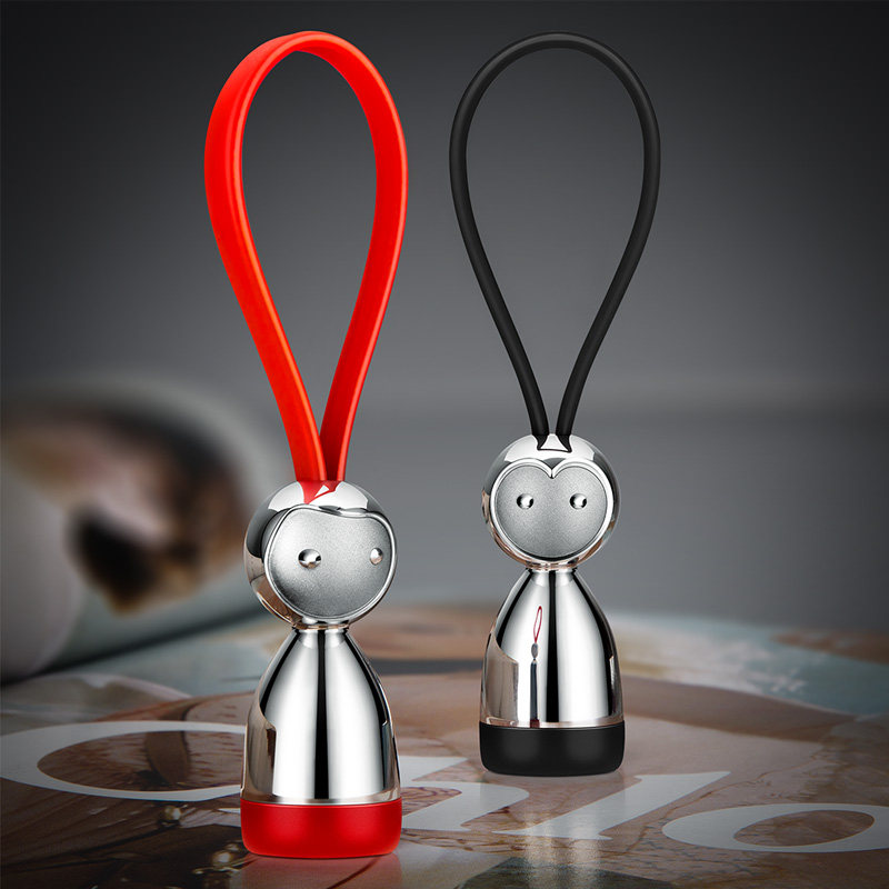 MOTUUNE couple key button couple of creative cute female car key chain pendant Seven New Year's gifts