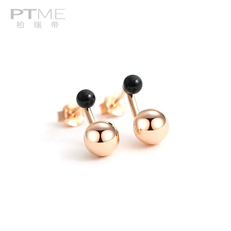 Design universal earrings, silver 925 sample, trend of season, internet celebrity