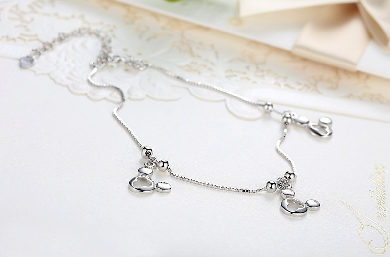 Chaine de cheville Femme en Argenterie - Ref 3102155 Image 7