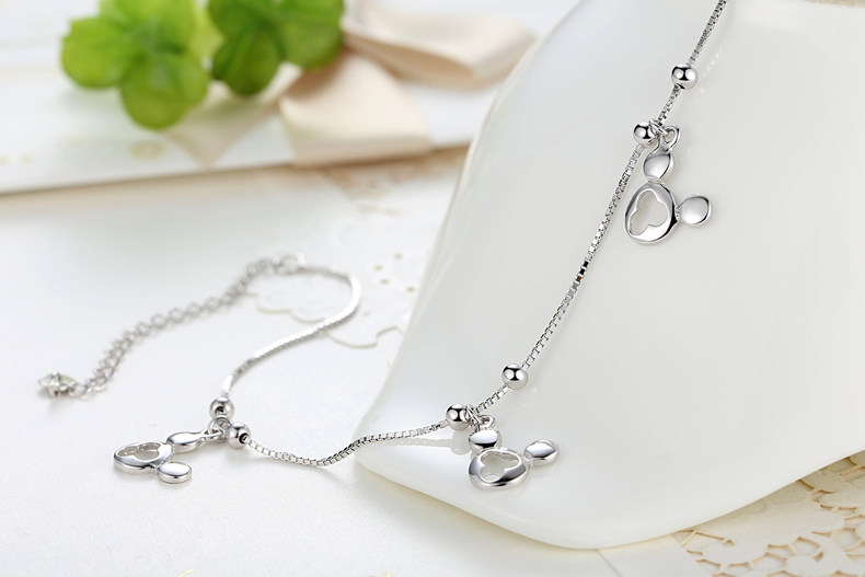 Chaine de cheville Femme en Argenterie - Ref 3102155 Image 9