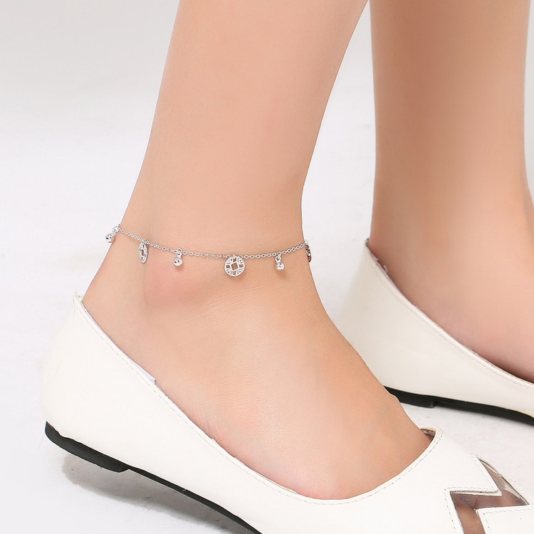 Chaine de cheville Femme en Argenterie - Ref 3102073 Image 15