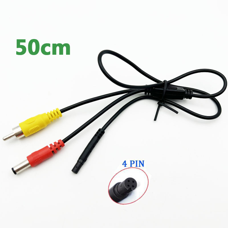 4-Pin Bmw Female Connector to Av Rca Connector Streaming Recorder Reversing Image Adapter Cable 4-Pin Bmw Female Connector to Av Rca Connector Streaming Recorder Reversing Image Adapter Cable