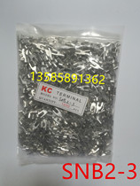 Terminal SNB2 5-3 cold pressed Copper Solder Joint Terminal UT type Y-shaped fork terminal SNB2-3