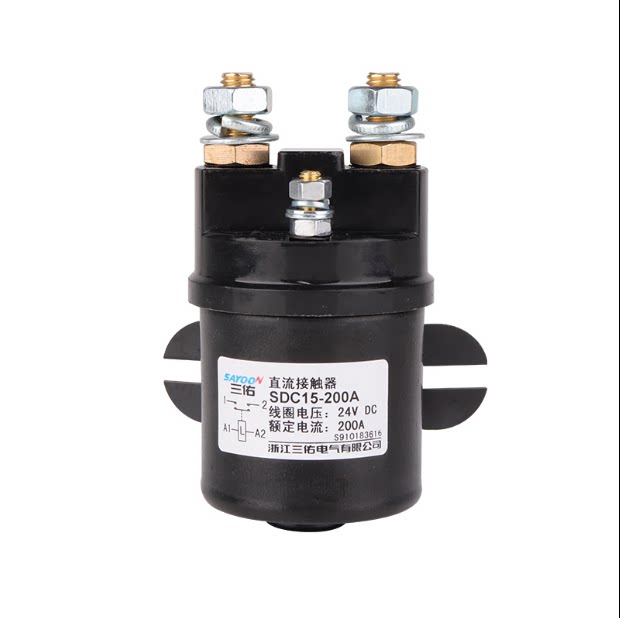 Three-you SAYOON DC contactor SDC15 -100 200300 A Oil pump start QCC15 12V24V
