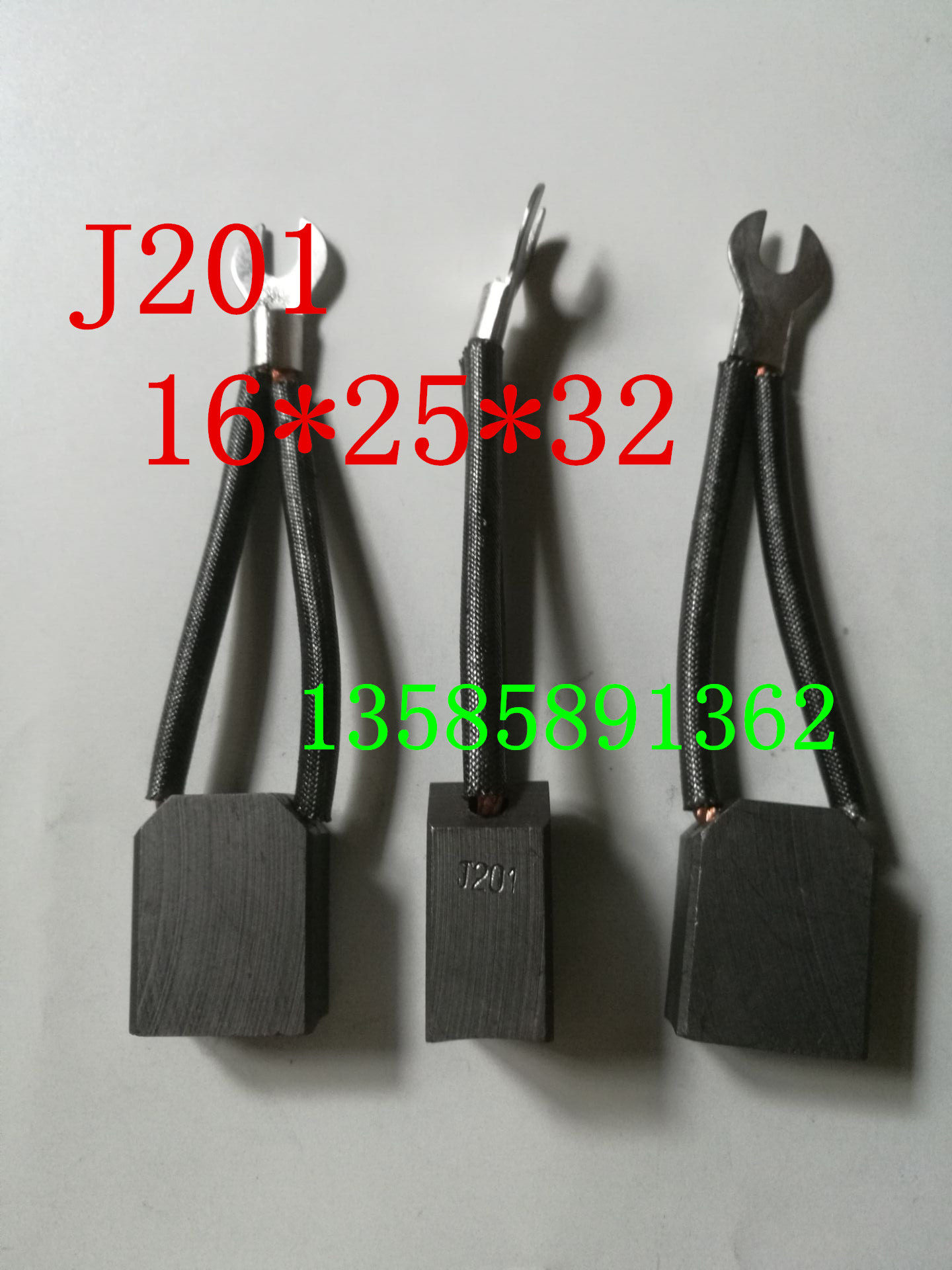 DC motor Forklift Printing machine Carbon brush 16*25*32 J201