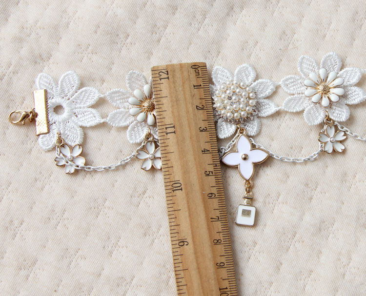 Bracelet de cheville Femme OTHER   en Dentelle - Ref 3102362 Image 10