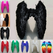 Feather Wings Photo Props cosplay Angel Devil Wings Toy Model Catwalk Ball Supplies