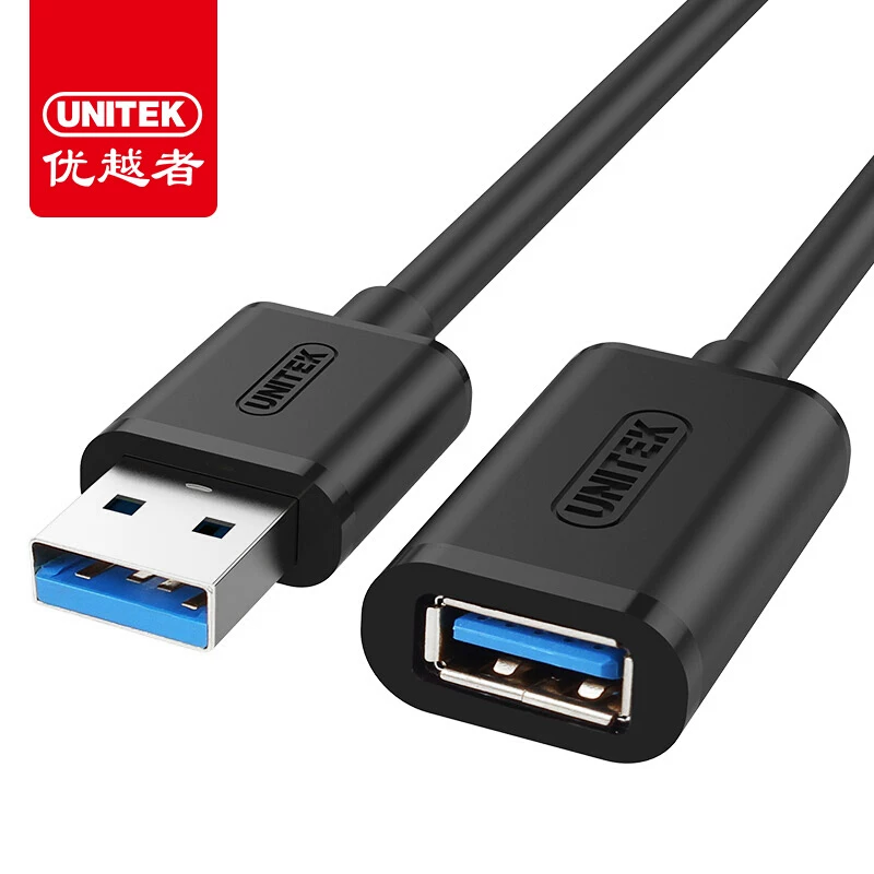USB-удлинитель UNITEK 3 метра USB 3.0 публичная пара кабеля данных Y-C479BBK