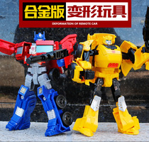 Transfiguration toy King Kong 5 robot model hand office 3-4-6-9 year old boy alloy version children car man gift