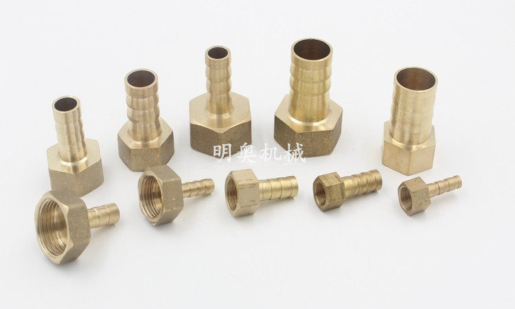 Manufacturer copper inner wire pagoda nozzle Inner tooth outlet nozzle Water pipe joint Gas joint Hose joint 1 point-4 points