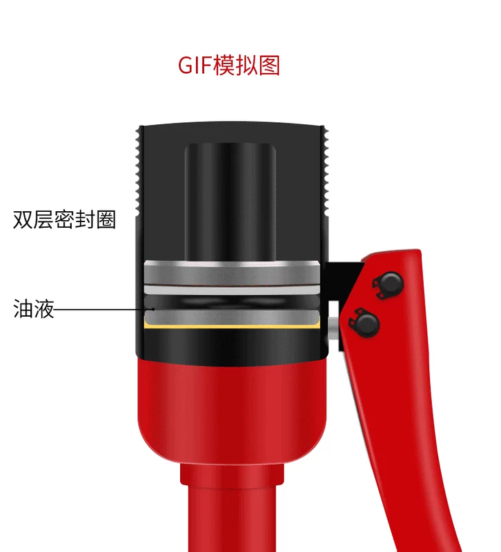 Kìm đầu cuối kìm thủy lực Delixi thợ điện Kìm uốn cong mũi đồng 120/240 Kìm uốn bằng tay Kìm thủy lực bằng tay máy khoan betong bosch