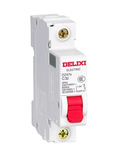 Delixi Electrical Circuit Shucker выключатель DZ47S воздушный выключатель 1p Over Open 2p Home 32A63A Трехфазный 3P Переключатель 4P 4P