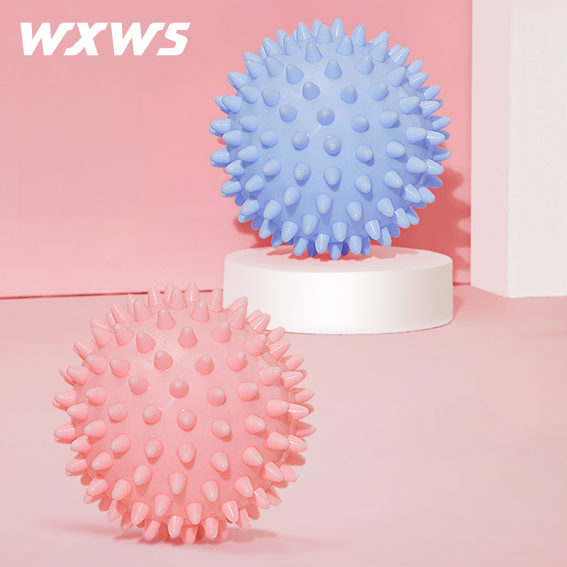 wxws fascia ball muscle relaxation massage ball yoga sole neck training hedgehog ball plantar acupoints stabbing