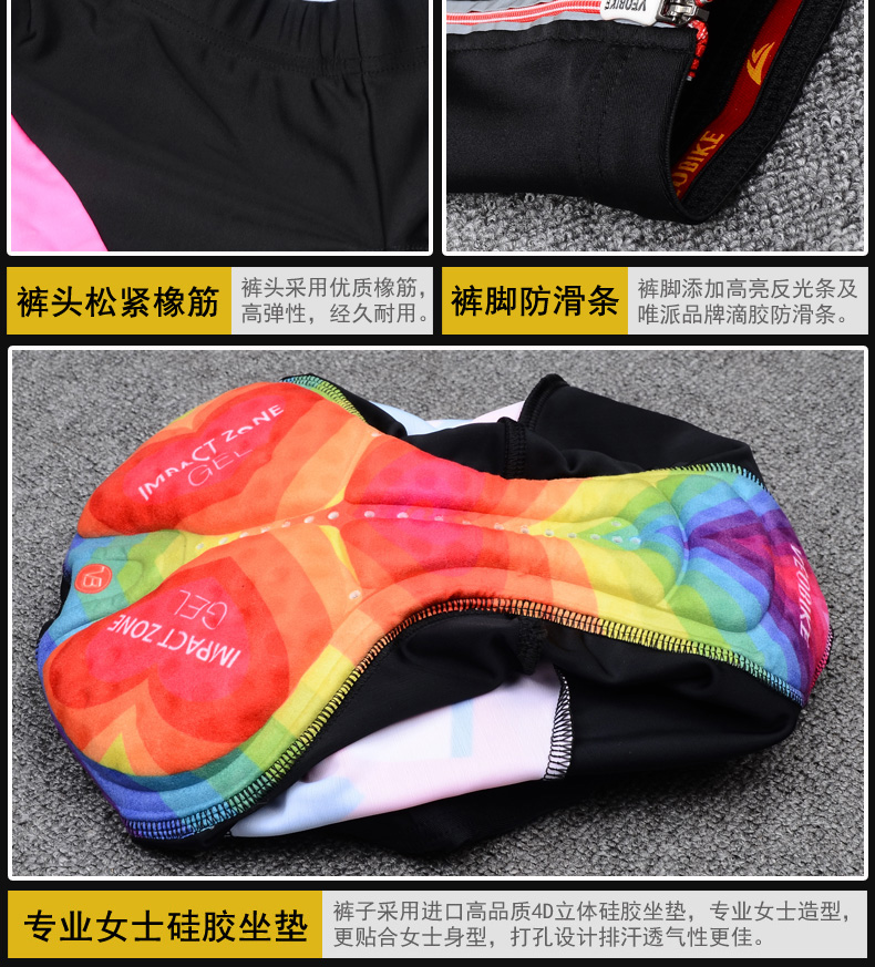 Tenue de cyclisme femme VEOBIKE - Ref 2211643 Image 23