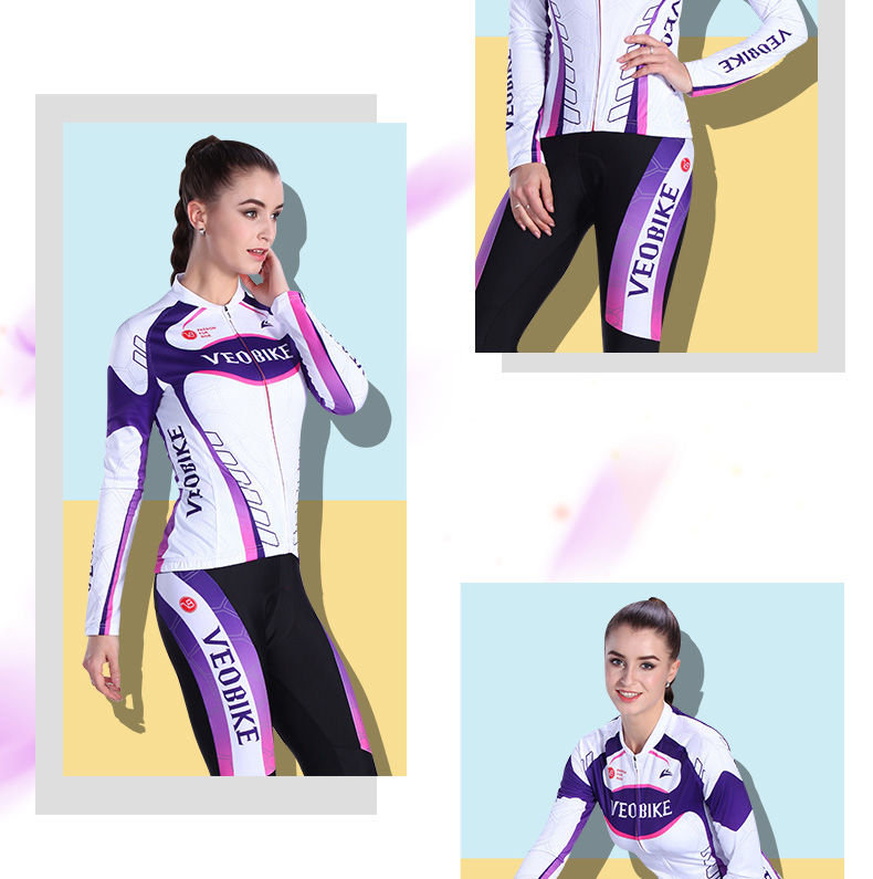 Tenue de cyclisme femme VEOBIKE - Ref 2208206 Image 16