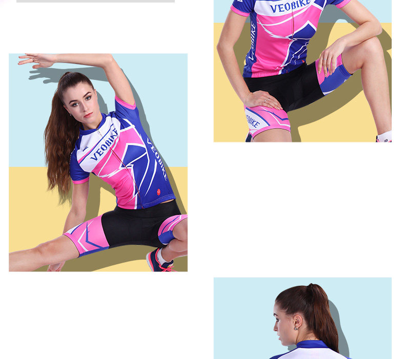Tenue de cyclisme femme VEOBIKE - Ref 2230810 Image 17