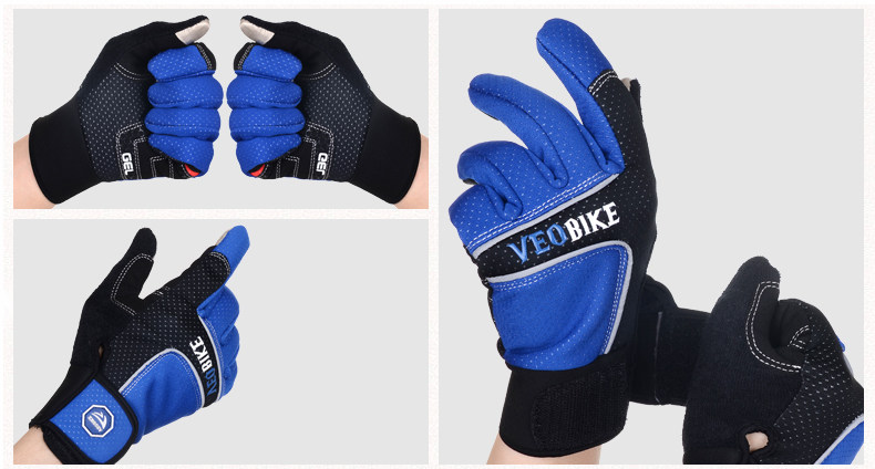 Gants de cyclisme mixte VEOBIKE - Ref 2243447 Image 17