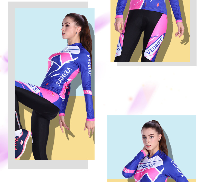 Tenue de cyclisme femme VEOBIKE - Ref 2211643 Image 16
